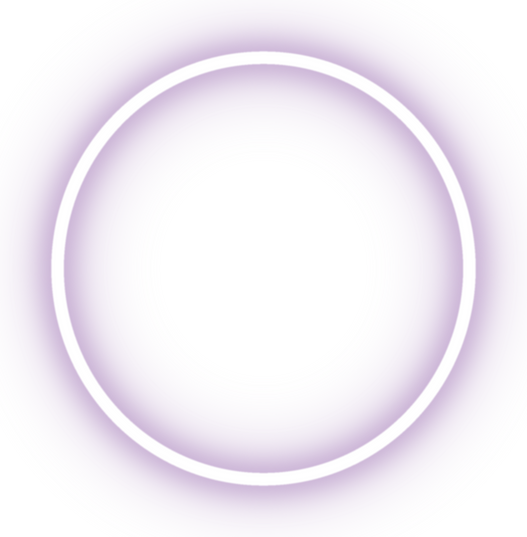 Purple Neon Circle 